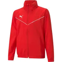 Puma Sportjas 'TeamRise' rood / wit