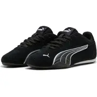 Puma Catch suède sneakers - zwart/wit Meerkleurig - maat 37