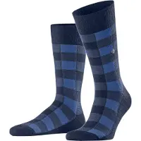 Burlington Sokken met labeldetail, model 'Buffalo'
