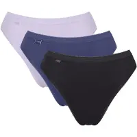 Sloggi Slip indigo / zwart / wit