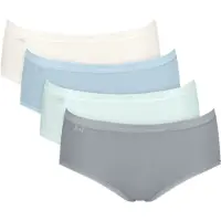 Sloggi Slip ' Originals Basic ' crème / turquoise / lichtblauw / grijs