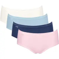 Sloggi Slip enziaan / pastelblauw / rosé / wit