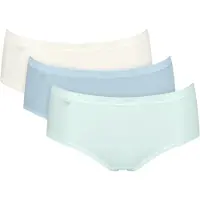 Sloggi Slip ' Originals Basic ' turquoise / lichtblauw / grijs gemêleerd