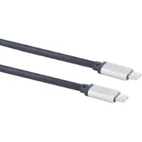 Shiverpeaks USB-C kabel | USB3.1 10 Gbps | PD 100W | 4K 60Hz | aluminium | 1,5 meter