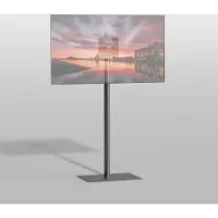 Cavus Vloerstandaard SQUARE zwart 150 cm VESA 200x200