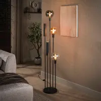 Lyora Vloerlamp Sfera met glazen en uplighters