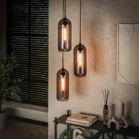 Lyora Salontafel hanglamp Smoke Ø 35cm