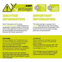 KMP AG Inktpatronen 3HZ52AE 17474085, compatibel met HP 953XL, zwart/cyaan/magenta/geel, 4 stuks.
