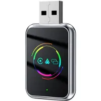 Zandona Draadloze Carplay 3-in-1 Airplay Carplay voor Auto USB-Dongle-Adapter +WiFi Bekabelde Carplay Naar Draadloos A