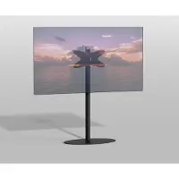 Cavus Vloerstandaard ELLIPS zwart 120 cm VESA 400x200