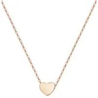 Hey Happiness Ketting 'Herz' rose-goud