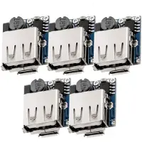 Zandona 5 X Power Bank Module Laadregelaar TP5400 Micro-USB en USB-Aansluiting