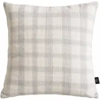 Unique living - 2 stuks - kussenhoes - sierkussen- hoes - katoen - ecru - creme - beige - 45 x 45 cm - met rits
