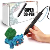 TIM. TIM 3D Pen Starterspakket - 3D Pen - Zwart - 21cm x 10cm x 6cm