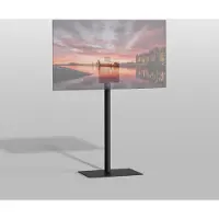 Cavus Vloerstandaard SQUARE zwart 120 cm VESA 200x200