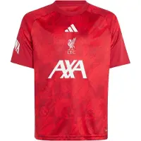 Adidas Liverpool Fc 26/27 Jersey Presentation Junior Short Sleeve T-shirt Rood 9-10 Years Jongen