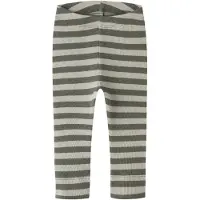 Name it Leggings 'NBNBanio' greige / groen