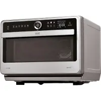 TIM. TIM Stoomoven - Stoomoven Kookboek - Stoomoven Ontkalker - Zwart/Zilver - 30cm x 49cm x 38cm