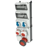 MENNEKES Amaxx 5-Module IP67 Industriële Stopcontact Combinatie - 950032