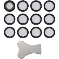 Typecat 12Pack Mist Maker Fogger Keramiek Schijven voor Luchtbevochtiger Onderdelen Transducer Schijven met Cap Tool