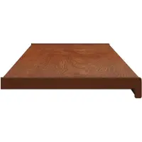 vidaXL Vensterbank, bruin hout, 160 x 30 x 4,5 cm, PVC