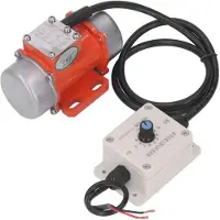 Tlily 30W Betontriller, 4000RPM Elektrische Vibrerende Motor met Snelheidsregelaar en Instelbare Opwindende Kracht 12V