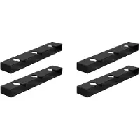 Torribaly Wijnglashouder, Wijnglasrek, 4 Stuks, Geen Boren, Wijnglashouder Onder Kast, Hangende Glaswerkrekorganisator