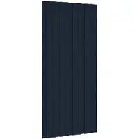 vidaXL Dakpaneel 12 st Antracietkleurig 100 x 45 cm