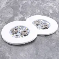 Typecat LED-onderzetters, 12-pack lichtgevende onderzetters, LED-flesverlichting, LED-stickers