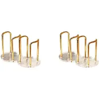 Torribaly 2X Papieren Bekerdispenser, Bekerhouder, Bekerorganizer, Feestbekerdispenser, Mondwater, Spoelbeker, Opberghouder, 23X13 cm A