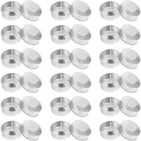 Typecat 100 sets aluminium theelichtjesbekers, kaarsbekers, lege wascontainers