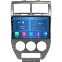 RoverOne 4G+64G Autoradio Bluetooth CarPlay Android Auto GPS Navigatie voor Jeep Compass 1 MK 2006 - 2010
