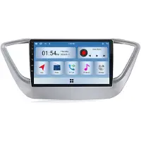 RoverOne 6G+128G Car Multimedia Player Autoradio CarPlay Bluetooth Android Radio GPS voor Hyundai Solaris 2 Verna 2016 - 2020