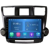 RoverOne 4G+64G Autoradio Bluetooth CarPlay Android Auto GPS Navigatie voor Toyota Highlander 2 XU40 2007 - 2013