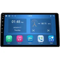 RoverOne 4G+64G Autoradio Bluetooth CarPlay Android Auto GPS Navigatie voor SsangYong Rexton Y250 II 2 2006 - 2012