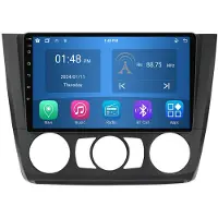 RoverOne 4G+64G Autoradio Bluetooth CarPlay Android Auto GPS Navigatie voor BMW 1 Series E81 E82 E87 E88 2004-2011 MT