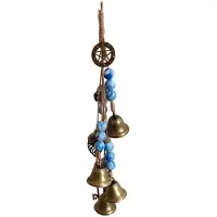 Tlily Bell Protection Deurkruk Hanger Rotan Windgong Zegenende Kristallen Windgong Huis Kamer Decoratie H