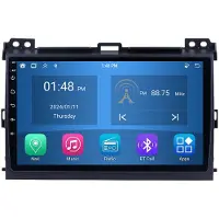 RoverOne 4G+64G Autoradio Bluetooth CarPlay Android Auto GPS Navigatie voor Toyota Land Cruiser Prado 120 3 2002 - 2009
