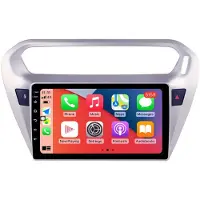 RoverOne Autoradio Bluetooth CarPlay GPS Navigatie voor Peugeot 301 for Citroen C-Elysee CElysee 2012 - 2016