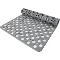 Typecat Douchemat antislip met zuignappen en afvoergaten, 30x17 inch (75x43 inch)