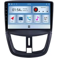 RoverOne 6G+128G Car Multimedia Player Autoradio CarPlay Bluetooth Android Radio GPS voor Peugeot 207 2006 - 2015