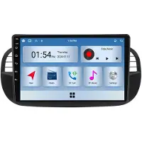 RoverOne 6G+128G Car Multimedia Player Autoradio CarPlay Bluetooth Android Radio GPS voor Fiat 500 2007 - 2015