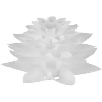 Tlily Lotus Kroonluchter Lampenkap DIY Lotus Bloem Zes-Laags Lampenkap Romantische Kamer Hangende Verlichtingskap Hotelbar Decor