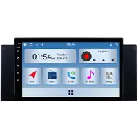 RoverOne 6G+128G Car Multimedia Player Autoradio CarPlay Bluetooth Android Radio GPS voor BMW X5 E39 E53 1999 - 2006