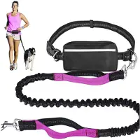 Melitt Multifunctionele Sportheuptas met Verlengde, Handsfree Verstelbare Riem voor Het Uitlaten en Aanlijnen van Honden, Ideaal voor Het Hardlopen met Je