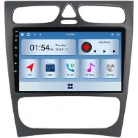 RoverOne 6G+128G Car Multimedia Player Autoradio CarPlay Bluetooth Android Radio GPS voor Mercedes Benz C Class S203 CL203 W203 2000 - 2004