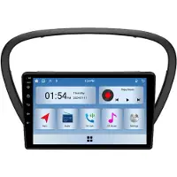 RoverOne 6G+128G Car Multimedia Player Autoradio CarPlay Bluetooth Android Radio GPS voor Peugeot 607 2004 - 2010