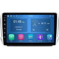 RoverOne 4G+64G Autoradio Bluetooth CarPlay Android Auto GPS Navigatie voor Peugeot 2008 208 1 2012 - 2020