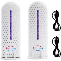 Tlily 2 Stuks Vochtabsorber Snel Droog Deodorant Droger Kleding Elektrische Luchtontvochtiger voor Thuis Slaapkamer Keuken Luchtontvochtiger