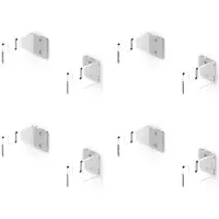 Melitt 4X Acryl Mes Displaystandaard Vast Mes Mes Collectie Display Standaard Houder Enkel Mes Rustieke Cabine Home Decor